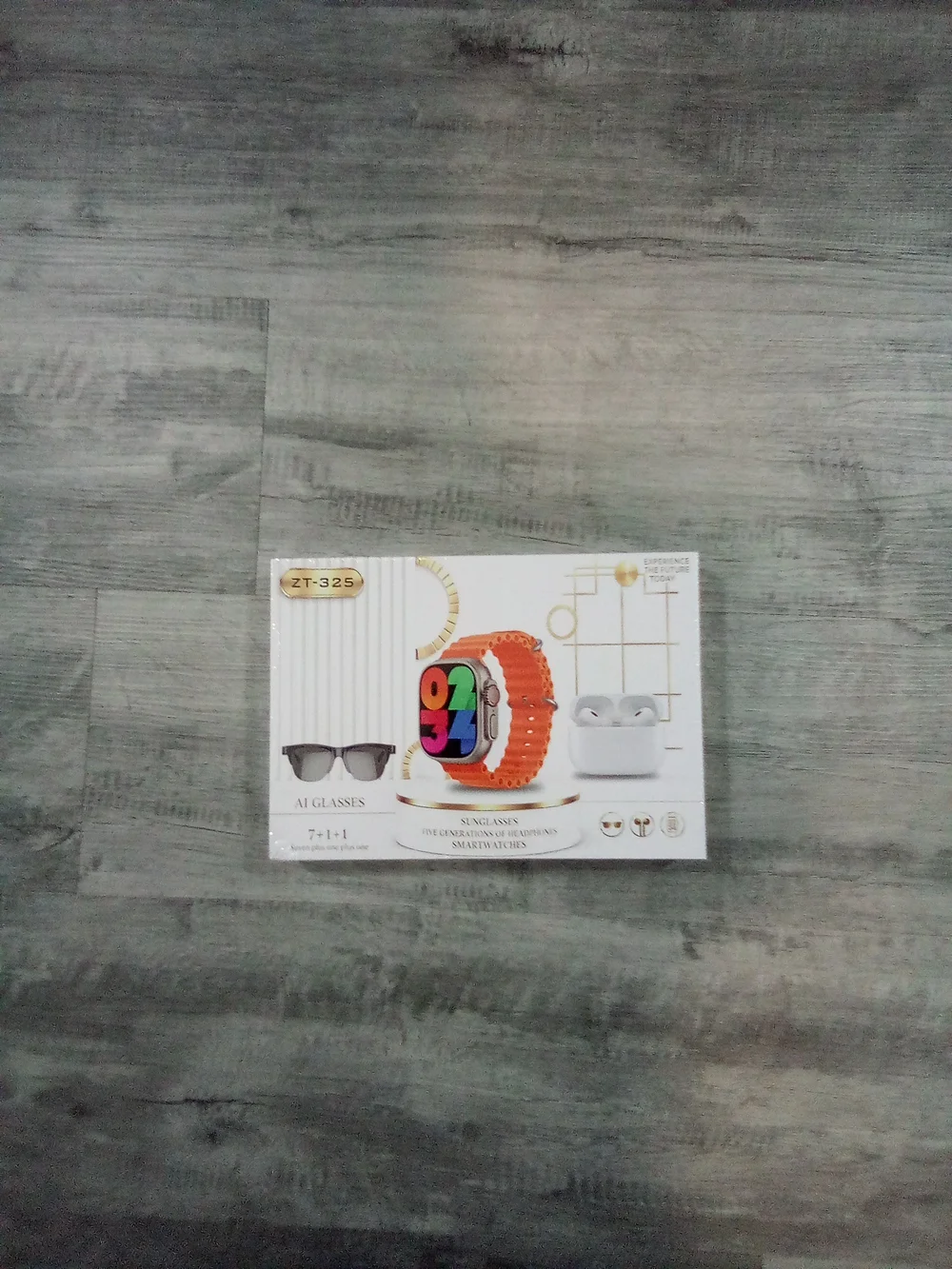 Smartwatch and Band with Orange Strap